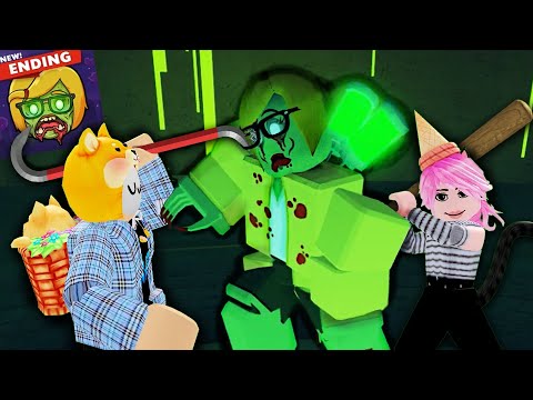 Видео: СТРАШНАЯ ИСТОРИЯ В ШКОЛЕ! СЕКРЕТНАЯ КОНЦОВКА КАРЕН Roblox Field Trip Z