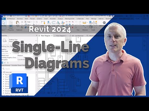 Видео: Однолинейные схемы Revit - 2024 – Эпизод 21 #BIM #revitsingleline