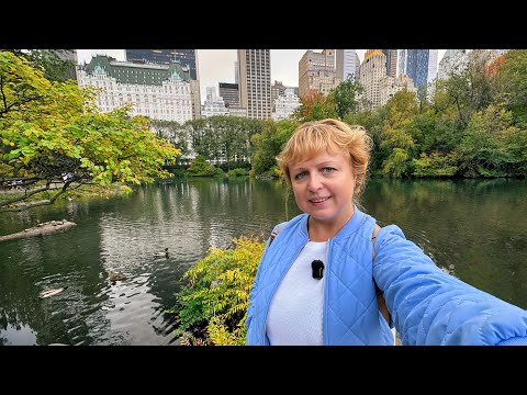 Видео: Как в фильме! Осень в Нью-Йорке, Таймс-сквер и романтика в Центральном парке 🍁