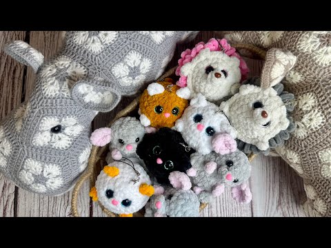 Видео: Вязовлог 23/2025 | Игрушки за неделю | Отчет за июнь ❤️#вязаниеигрушек #вяжуназаказ #вязание 