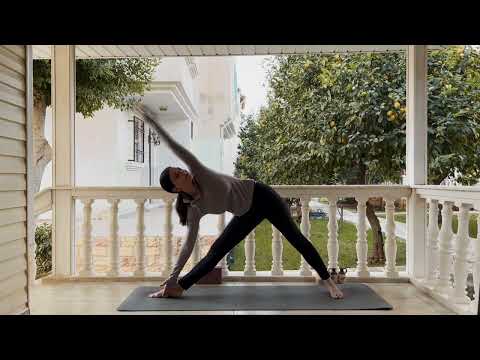 Видео: Тягучая вечерняя йога на ВСЕ ТЕЛО на 35 минут 🌓