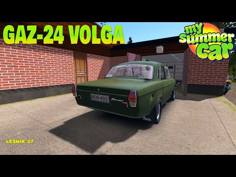 Видео: НАШЕЛ БРОШЕННУЮ 24 ВОЛГУ В ДЕРЕВНЕ #2 I My Summer Car