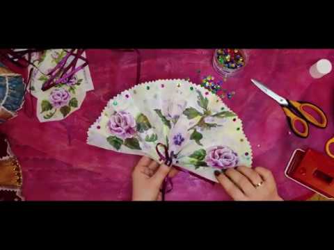 Видео: «Вы поедете на бал?»: мастер-класс по созданию веера