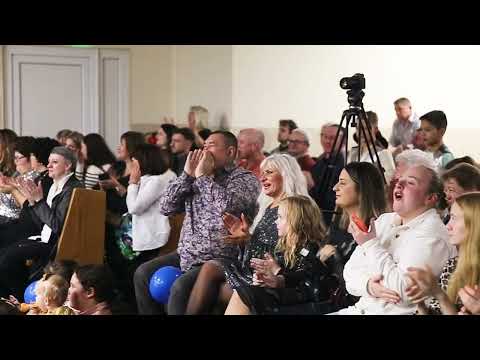 Видео: Новый Год, сценка " Служебный роман"
