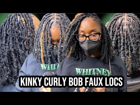 Видео: КАК СДЕЛАТЬ КУДРЯВЫЙ БОБ С ИСКУССТВЕННЫМИ ЛОКАМИ | Добавление кудрявых кончиков + заправление дли...