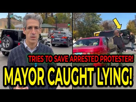 Видео: Демократы в ярости: федеральные агенты подверглись нападению со стороны протестующих — мэр разобл...