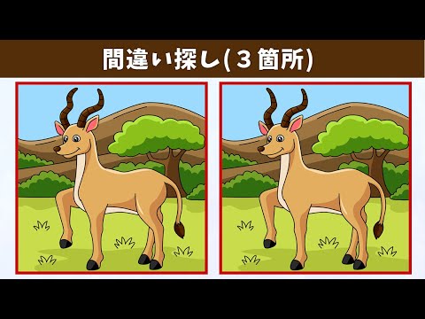 Видео: Найдите 3 отличия | Иллюстрация Версия #872