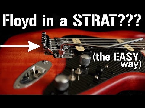 Видео: Полное руководство по самостоятельной установке тремоло FLOYD ROSE в Stratocaster