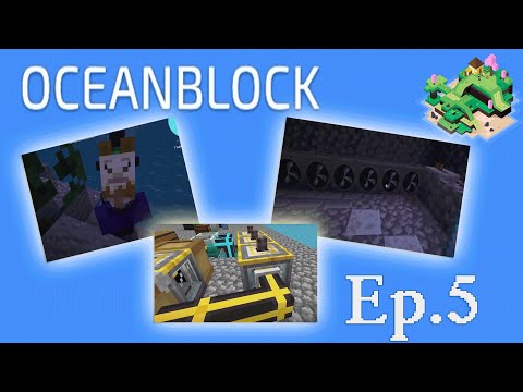 Видео: Oceanblock Minecraft (Выжить в океане) #5 -- Ферма мобов
