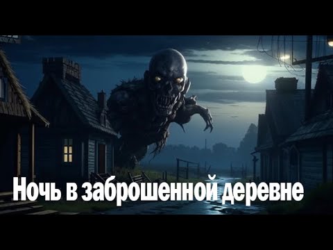 Видео: Ночь в заброшенной деревне. Страшные. Мистические. Творческие истории. Хоррор