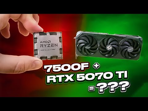 Видео: Хватит ли 7500F и 7700x нагрузить RTX 5070 Ti в FHD, 2K и 4K?