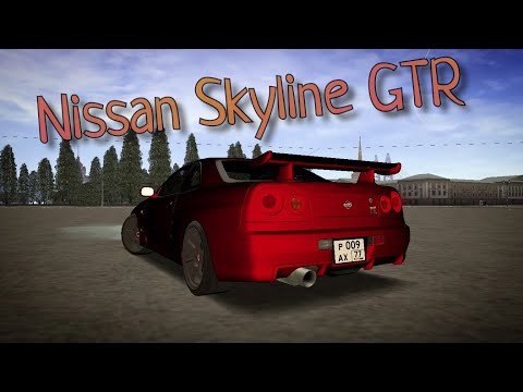 Видео: Бюджетный Nissan GTR. Nissan Skyline GTR 34. Тест драйв на MTA Province #6