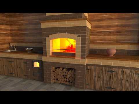 Видео: Проект мангала с казаном