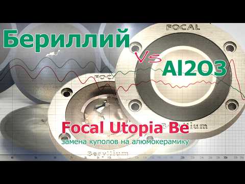 Видео: ВЧ Focal Utopia Be (TB 872) - керамический купол Al2O3 вместо бериллия. И при чём тут 35АС?