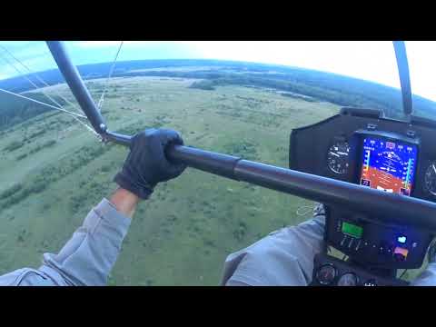 Видео: Полёт на дельталёте от первого лица