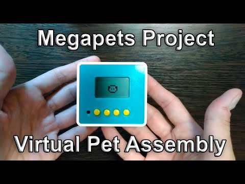Видео: Самодельный тамагочи - Megapets Project DIY Virtual Pet (Eng subs)