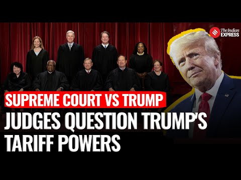 Видео: Верховный суд США поднимает сложные вопросы о масштабных пошлинах Трампа: юридическое противостоя...
