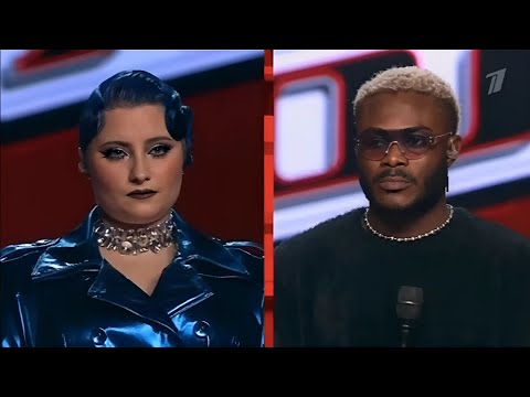 Видео: Анастасия Бучковская VS Кельвин Овето - "Insatiable" - Голос 12 Поединки Выпуск 9