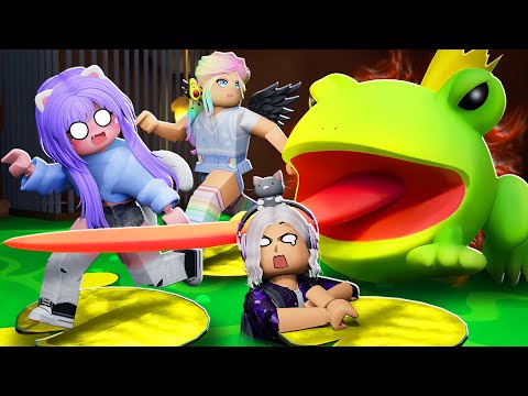 Видео: УБЕГИ ОТ ОГРОМНОЙ ЛЯГУШКИ! Roblox Escape The Frog Obby