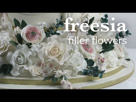 Видео: Как сделать спрей-наполнитель из фрезии из гумпасты | Global Sugar Art