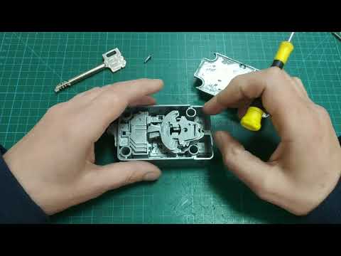 Видео: КАК УСТРОЕН ЗАМОК Kaba Mauer Varos 70040 РАЗБОРКА |#инженер