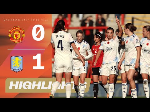 Видео: Мири Тейлор прерывает непобедимую серию «Манчестер Юнайтед» | Barclays WSL 25/26