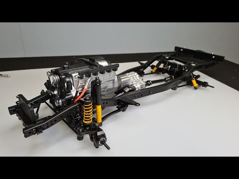 Видео: Super scale rc chassis RC RUN 80. Копийный беспредел