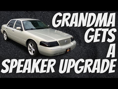 Видео: Замена передних и задних динамиков в моем Mercury Grand Marquis 2004 года