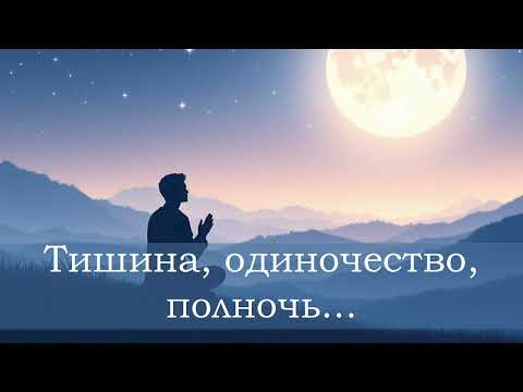 Видео: Тишина, одиночество, полночь. (AI Ремикс)