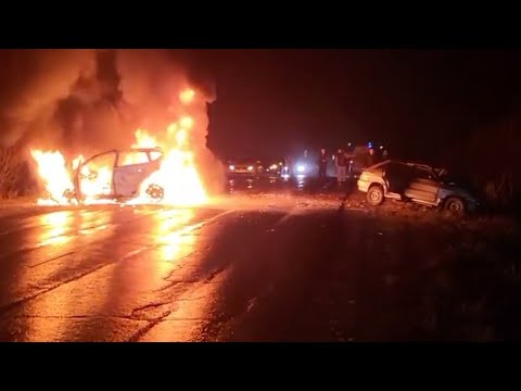 Видео: Пьяный гаишник угробил двоих и сбежал с места ДТП