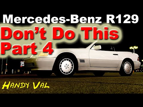 Видео: 129 ошибок владельца Mercedes-Benz SL R129 — Часть 4 — Избегайте их, чтобы сэкономить на дорогост...
