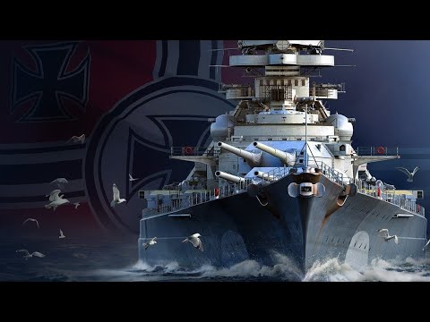 Видео: Линкор Бисмарк 1:200 часть 2