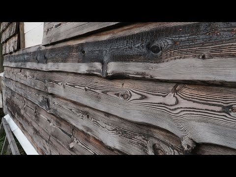 Видео: Обожженная доска. Сайдинг. Спустя 2 года. И что сделал за год