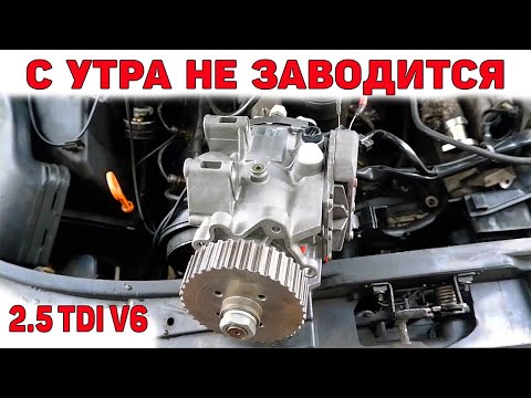 Видео: 3 месяца на разных СТО. Утром не заводится. Audi A6C5 2.5 TDI V6.