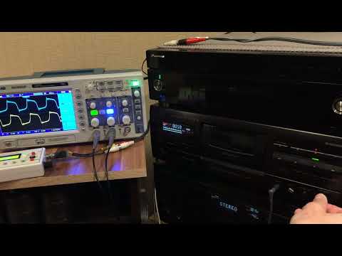 Видео: pioneer ct-s730 меандр