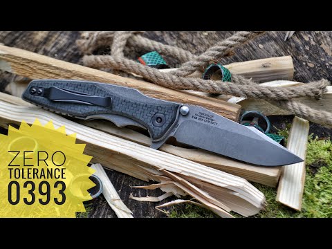 Видео: тест ножа Zero Tolerance 0393 GLCF