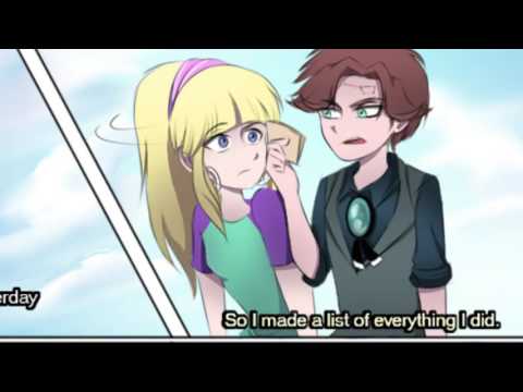 Видео: Reverse Falls комикс озвучка| Список Диппера