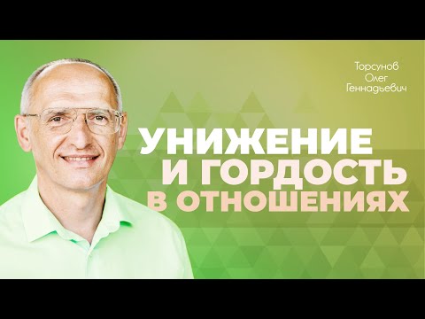 Видео: Чувство собственного достоинства в отношениях с человеком (Торсунов О. Г.)