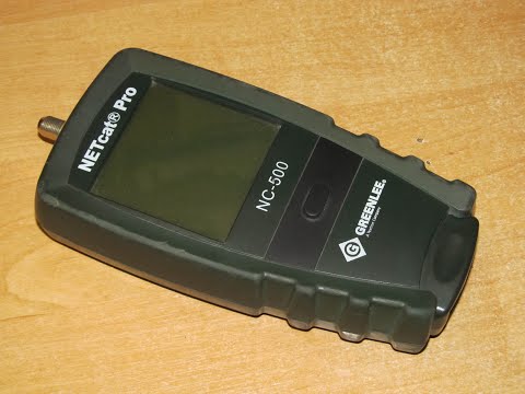 Видео: Greenlee NC-500. Часть 1. Методы использования. Кабельный тестер