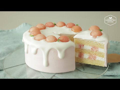 Видео: Рецепт персикового торта | Персиковый десерт