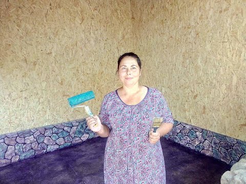 Видео: изготовлению лака-краски из бензина и пенопласта и технология покрытия им бетонного пола.