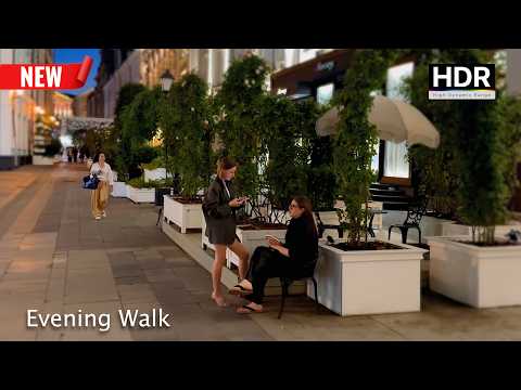 Видео: В какое время лучше всего исследовать ночную Москву — 4K HDR