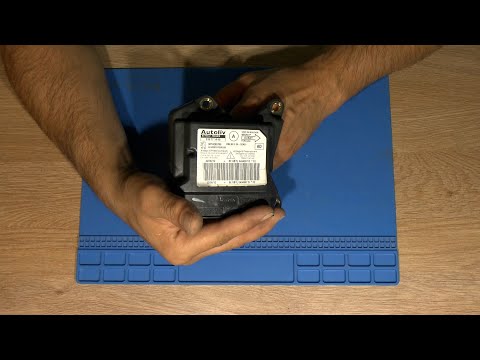 Видео: Citroen Berlingo B9 2012 Блок SRS AIRBAG 619 77 14 00 прошивка после срабатывания