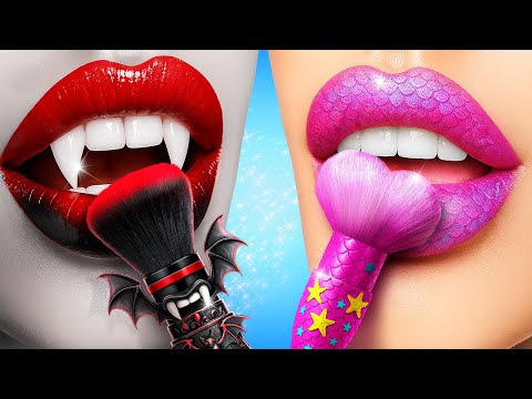 Видео: 😱 Клыки ради любви!? 🧜‍♂️ Парень-Тритон превращается в вампира 💘