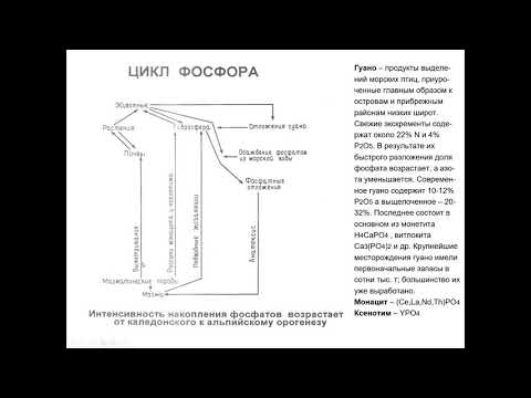 Видео: Еремин Н. И. - Геология полезных ископаемых - 23. Неметаллические полезные ископаемые