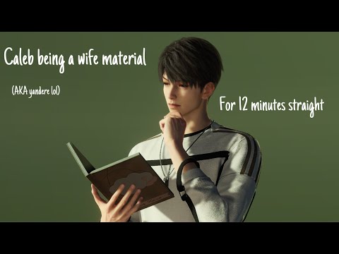 Видео: Калеб в роли жены на протяжении 12 минут подряд (любовь и глубокий космос)