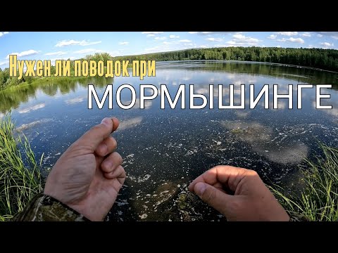 Видео: Мормышинг. Нужен ли поводок?