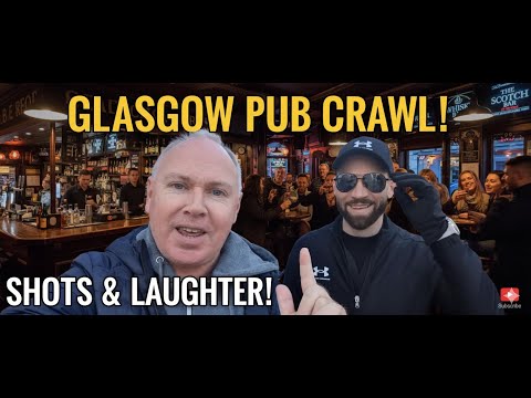 Видео: БЕЗУМНЫЙ ТУР ПО ГЛАЗГО Сколько напитков за 10 фунтов!