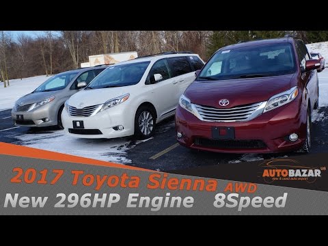 Видео: 2017 Toyota Sienna Limited AWD видео. Тест Драйв Тойота Сиенна AWD 2017 на русском. Авто из сша.