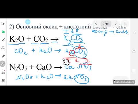 Видео: 8 клас. Хімічні властивості основних оксидів.